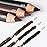 FeiCuiYun 12Pcs Eyebrow Pencils for Women, Wooden Hard-Core Black Eyebrow and Eyeliner Pencil, Long Lasting Waterproof and Sweat-Proof, Beginner Makeup Brow Pencil, Create a Natural Eye Brow Makeup