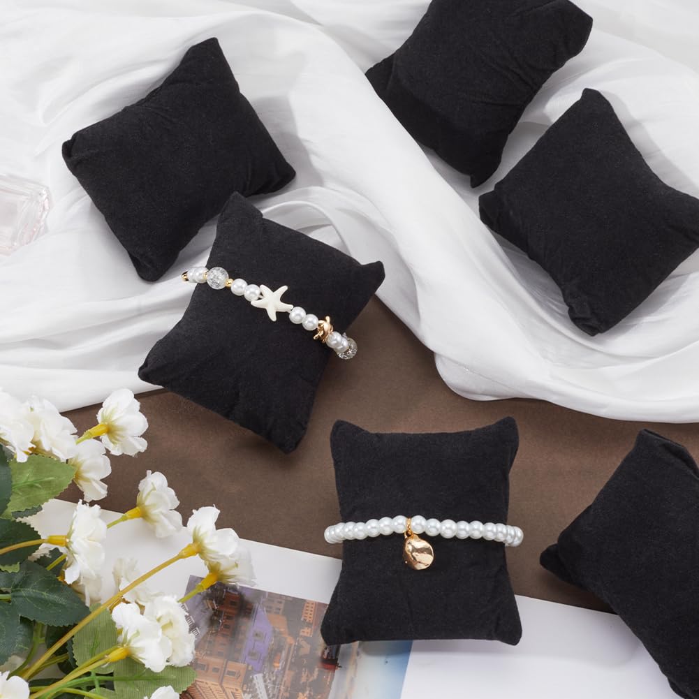 Beebeecraft 4 Stück Uhrenkissen Armbandkissen Fuss Produktbild-Vorschau 8
