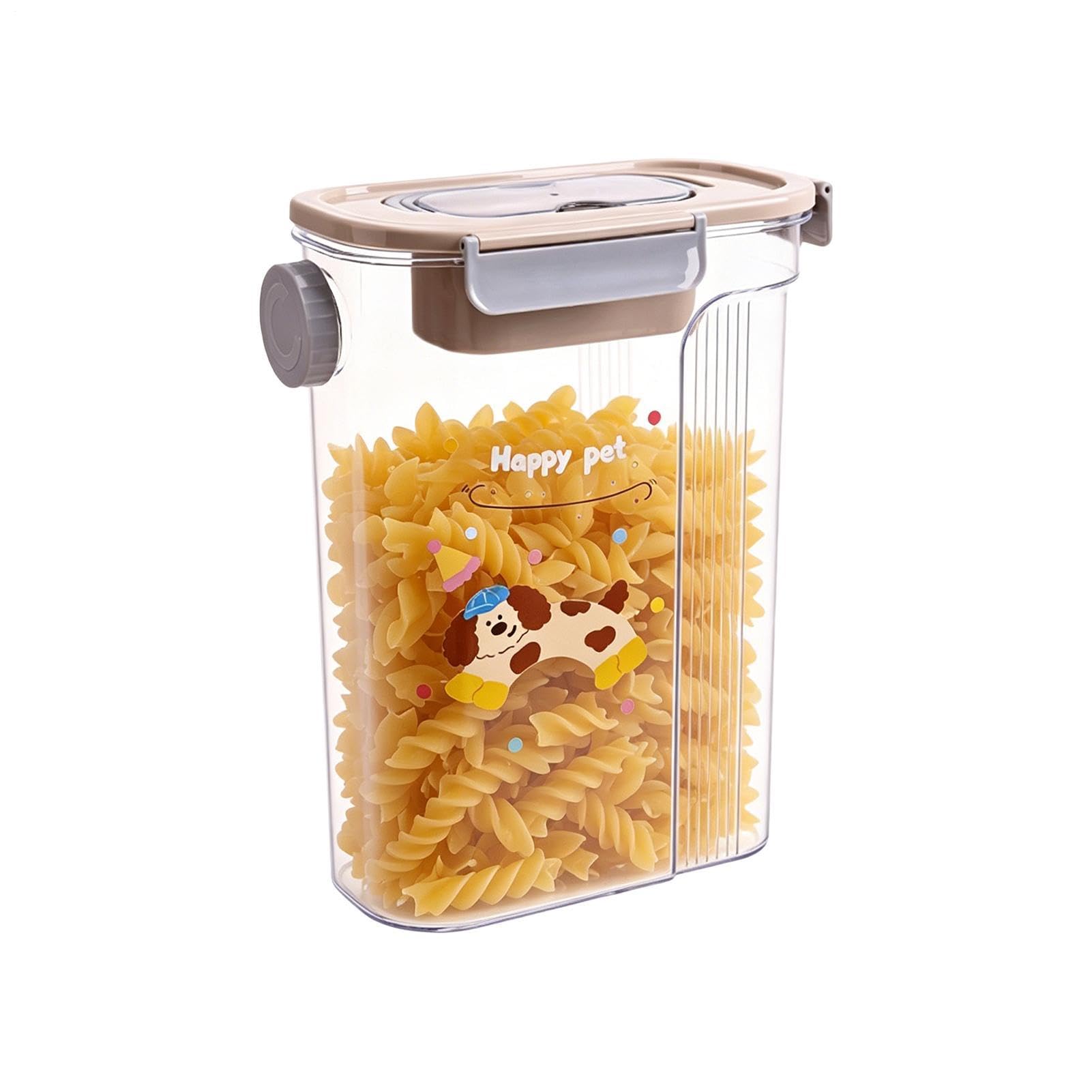 Boîte à friandises pour chien chat bocal rangement céréales avoine riz farine