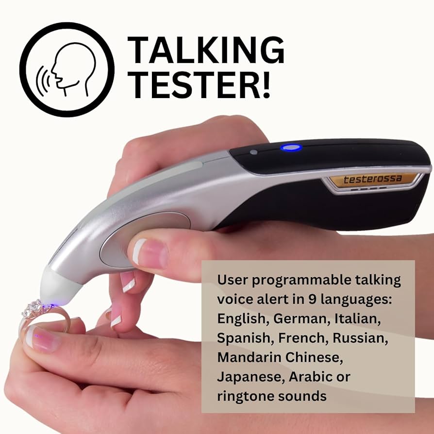 GEMORO Testerossa ダイヤモンドテスター GG-Gemoro Testerossa Diamond, Moissanite, Sapphire, Multi