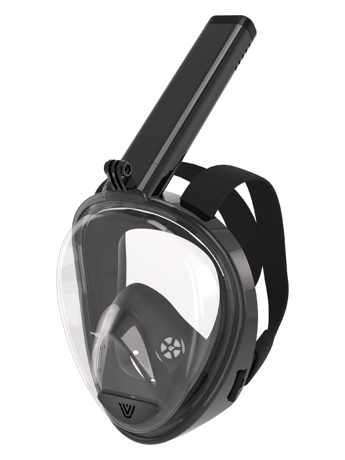 Vitare Maschera da Snorkeling per Adulti e Bambini, Maschera Subacquea Integrale Tecnologia Antiappannamento, Maschera da Mare con Supporto per Fotocamera, Maschera da Sub per Immersioni