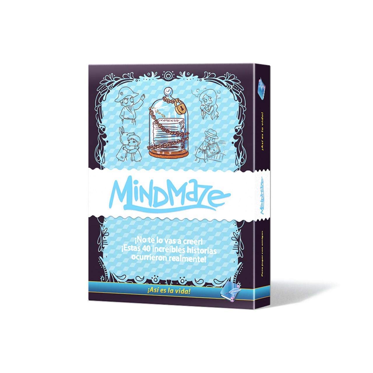 Edge Entertainment – Mind Maze: Así Es La Vida – Juego De Cartas Con 40 Historias Asombrosas Para 2+ Jugadores