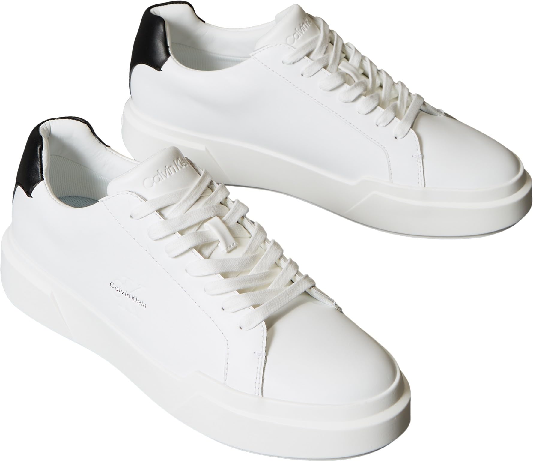 Calvin Klein Herren Cupsole Sneaker Chunky Laceup aus Leder