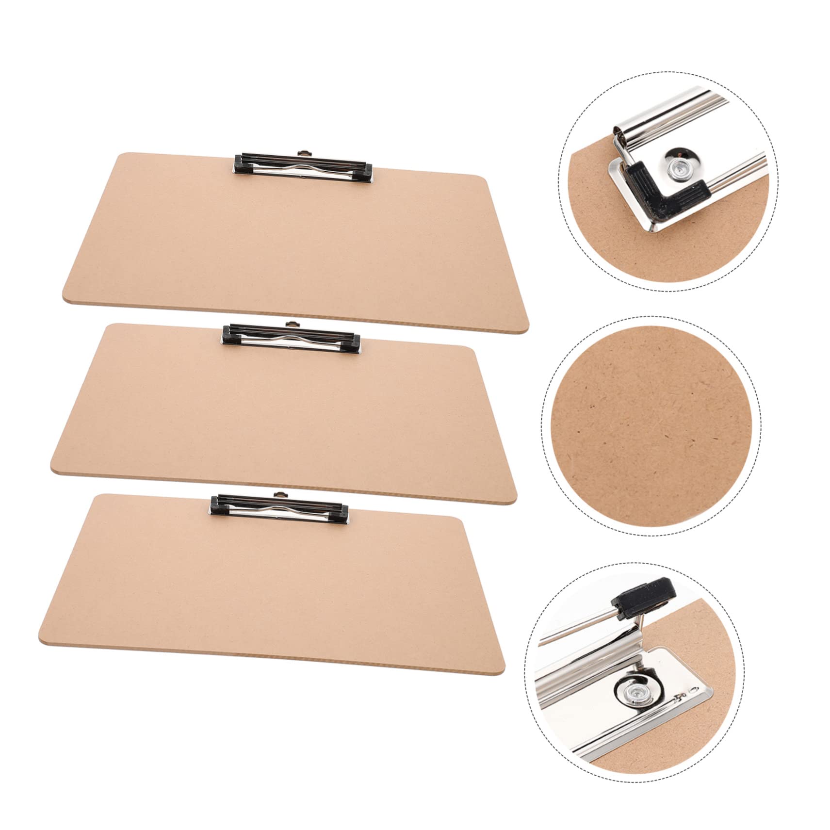 Uonlytech 2 Set Portablocco Orizzontale Organizer Documenti Per Ufficio E Scuola Design E Per Per Riunioni E Facile Usare E Portatile 3 Pezzi * 2