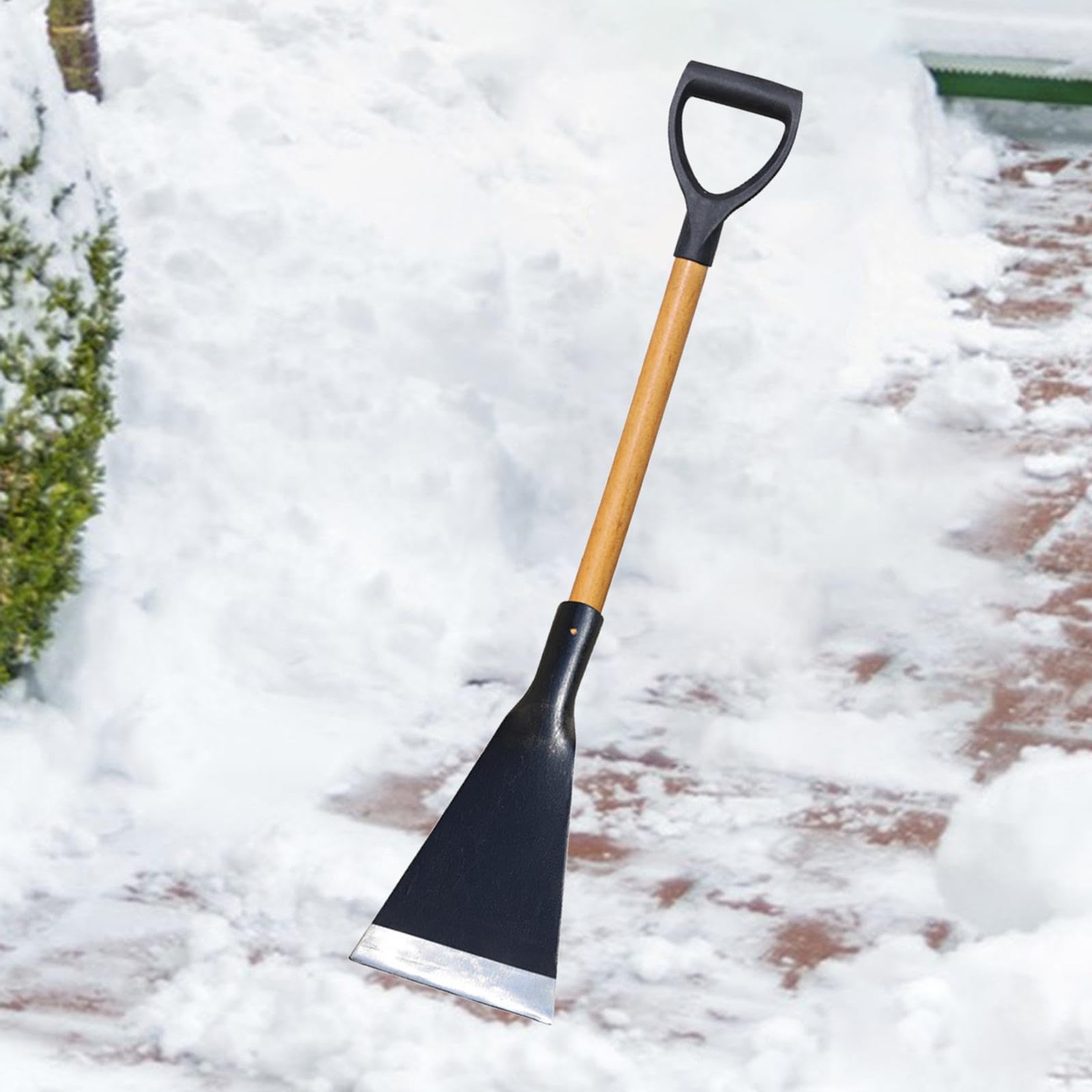 Herramienta para Raspar Hielo, de Hielo, Herramienta para Limpiar Jardines, Removedor de Nieve para Construcción con Cemento.