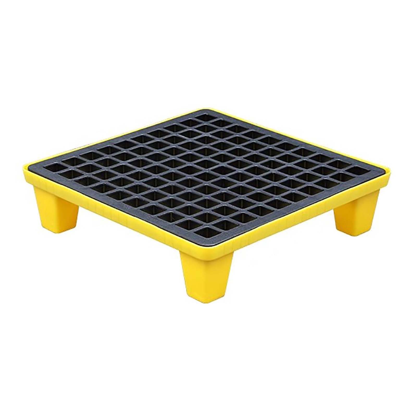 JKJZSALJ Spill Containment Pallet,Spill Containment Platform, Labs Desk Containment Tray, Oil Drum Stackable Capacity Grating Pallet For Industrial,60x60x15cm/26x26x9in