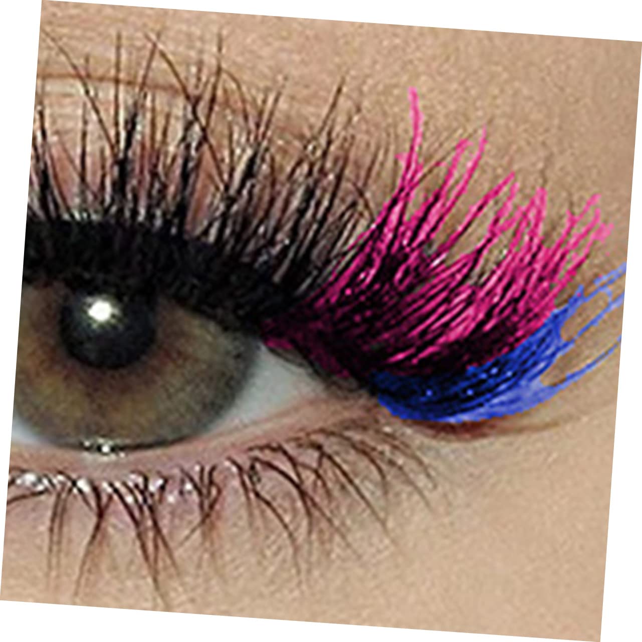 Housoutil 35paia Colorate Arricciate Per Halloween e Cosplay Multi-colore Naturale Facili Applicare Per Feste