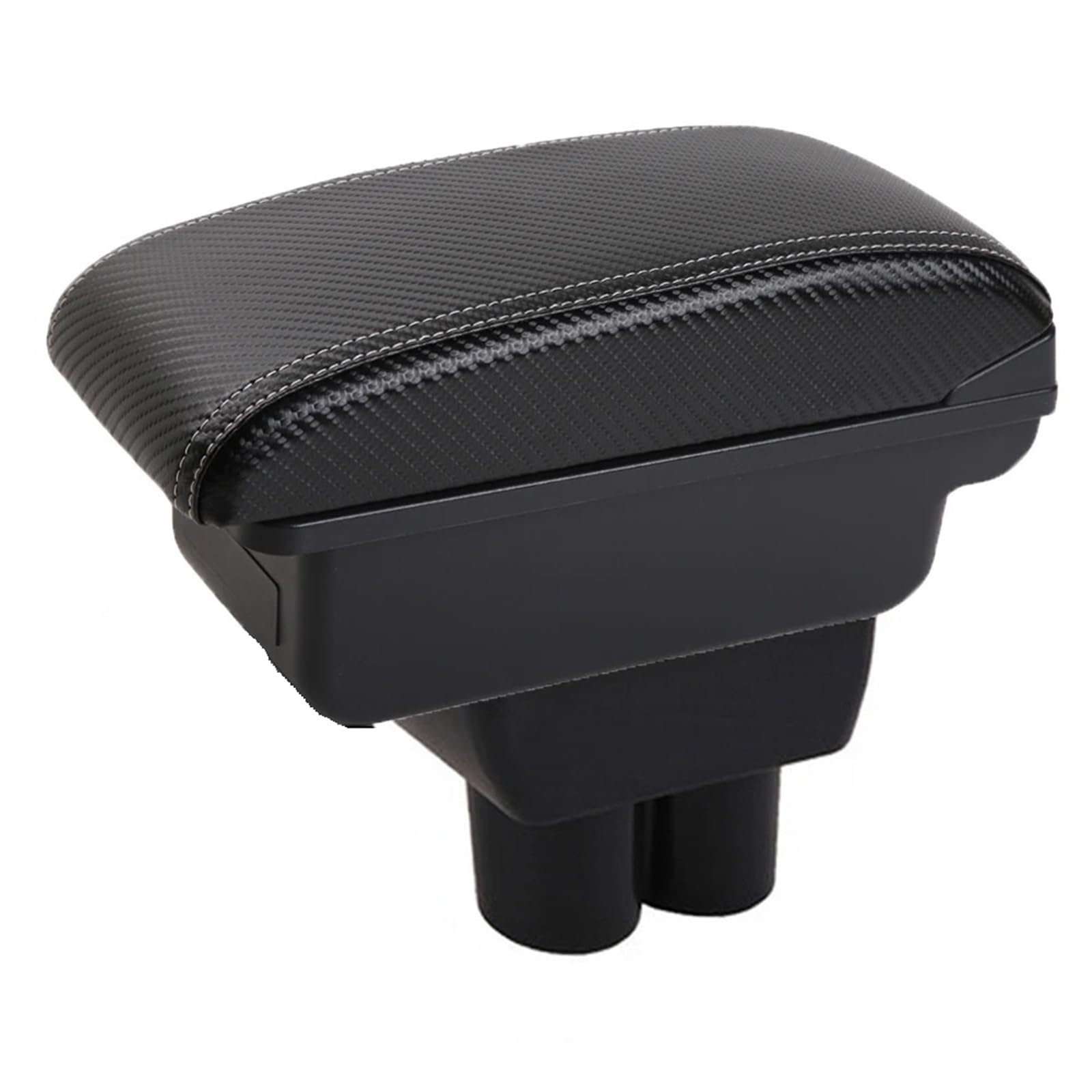 Hguvsjd A-No Usb-White Line Armrest Box For Suzuki For Jimny Jb23 Jb43 Central Armrest Storage Box Elbow Support For Drivers And Passengers Car Armrests(A-No Usb-White Line)