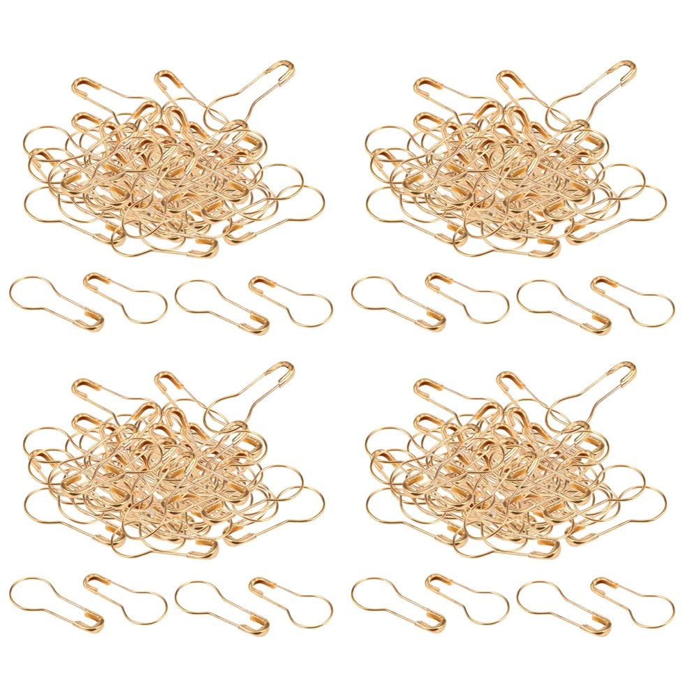 Hndhbfgrt Gourd Hooks Calabash Shape Safety Pins Swing Tag 400 Pcs