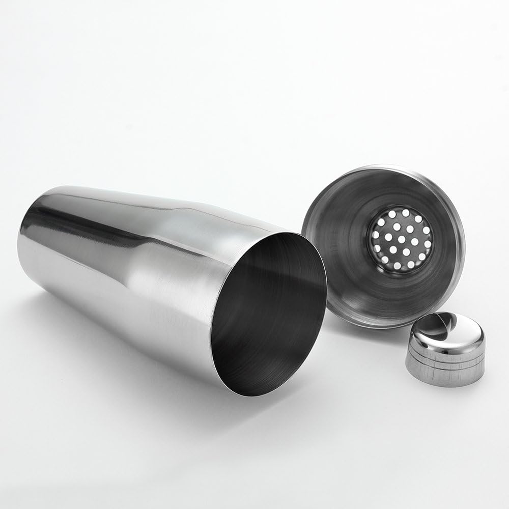 Stainl Steel No Leaks Cotail Shaker, Pro Mixing Good Solid