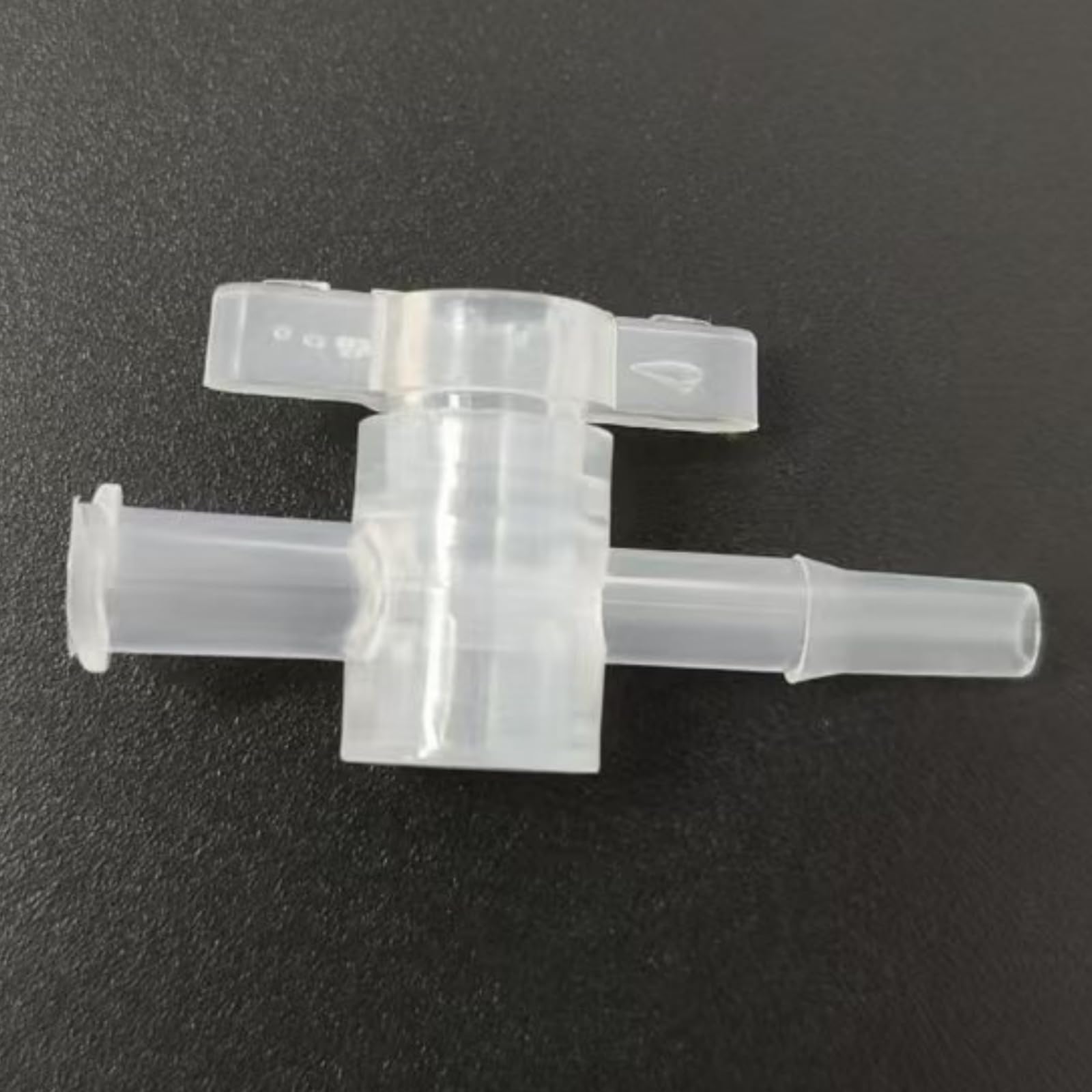 50 llaves de paso de 2 vías for sistemas de bloqueo y catéter, válvula de conexión de plástico duradera for uso en laboratorio y transferencia de fluidos(Transparent)