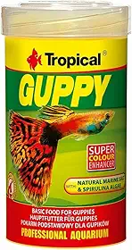 Tropical Ração Para Peixes Guppy 20G Para Peixes