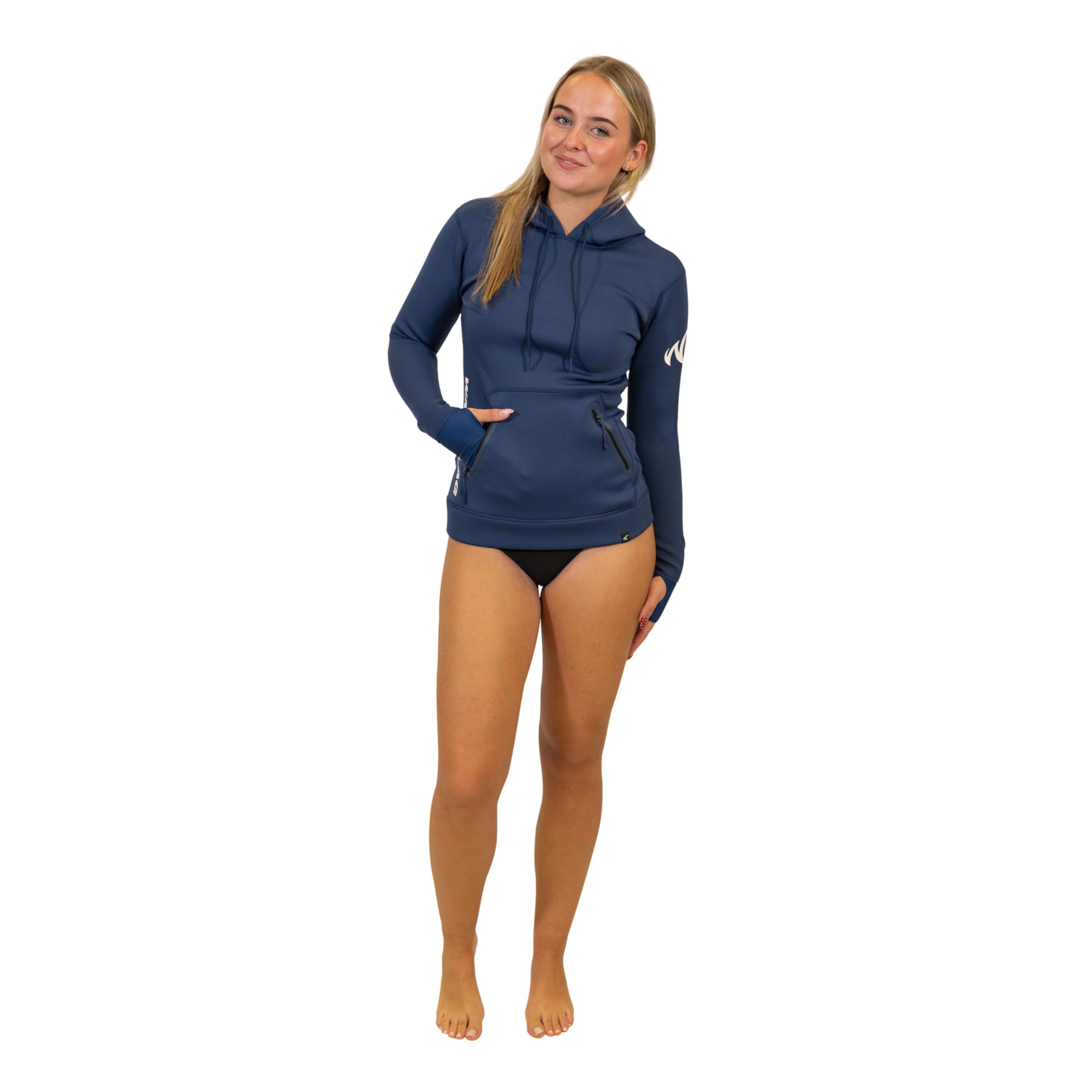 Ipanema Neopren Hoodie - Damen - Schwarz - Für Allround-Wassersport