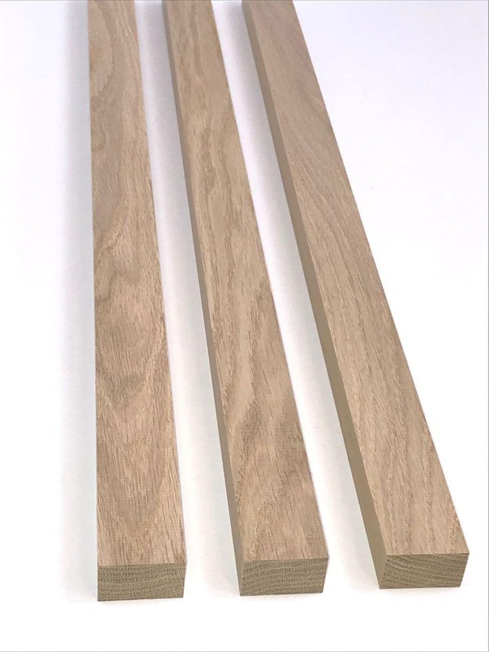 1 Stück Kantel Riegel gehobelt/Querschnitt 40 x 22mm aus Eiche massiv/diverse Längen 20-180 cm zur Auswahl/kammergetrocknet Massiv
