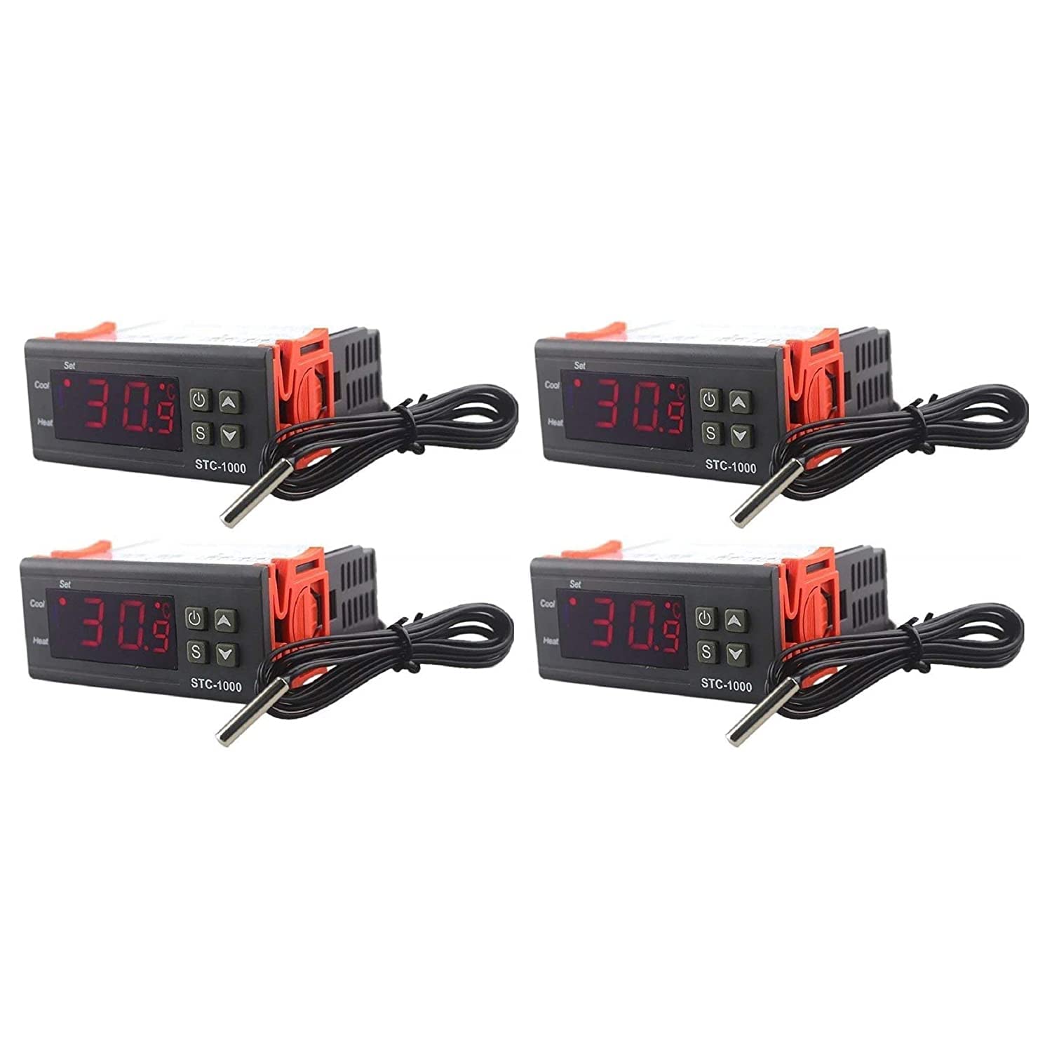 Quick Sense Digital AC 90V 250V Digital Temperature Controller Thermostat (4) (B08MZT79N1) Amazon Price History, Amazon Price Tracker