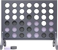 Vista 17 de Tailgating Pros Cuatro Gigante Gris Premium en una Fila con Estuche de Transporte - Juego de Patio Exterior Jumbo de Gran Tamaño - Conecta Múltiples