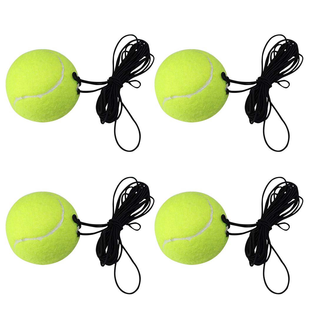 B bangcool Tennis Training Ball Self Study Exercise Tennis Ball Tennis Trainer Rebound Ball with String (B08CK3YGG3) Amazon Price History, Amazon Price Tracker