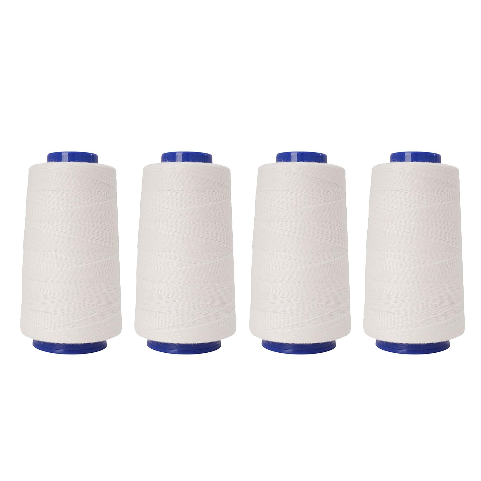 Nucelit 4 Spools Sewing Thread Polyester Sewing Thread Embroidery Machine 1000yds Each for Machine Hand Quilting Multipurpose