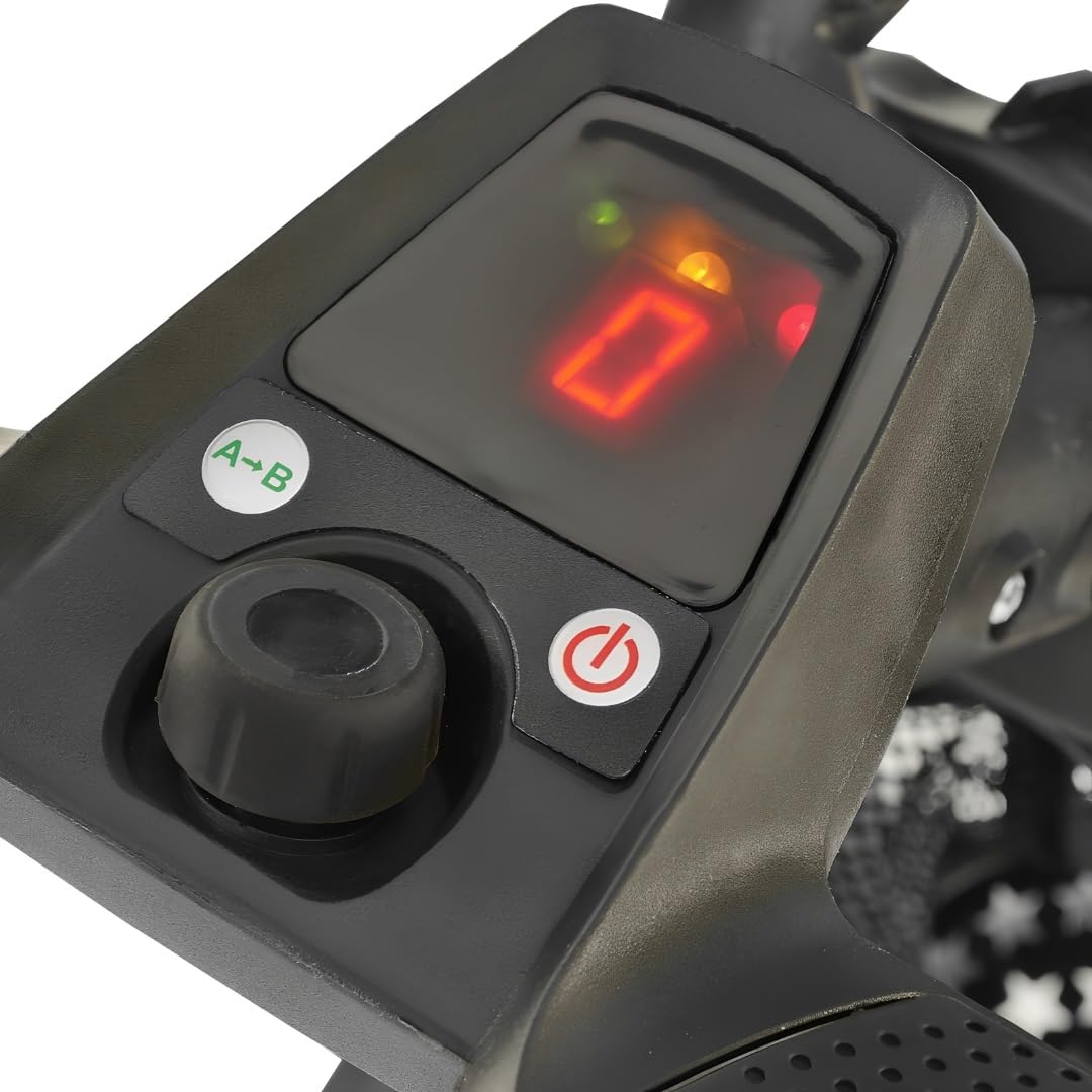 Ultramax Elektrischer Golftrolley mit 36-Loch-Lithium-Akku und Ladegerät, kostenloses Zubehör, 9 Geschwindigkeitsregelung, automatische Entfernung, leicht, zusammenklappbar, Aluminium