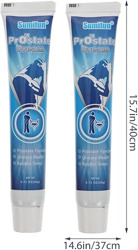 Miniatura 7 de Healifty 2 unids Prostata Crema Hombres Prostata Salud Suplemento de Salud de Orina Crema de Eliminación de Síntomas de Urgencia Removedor Blanco