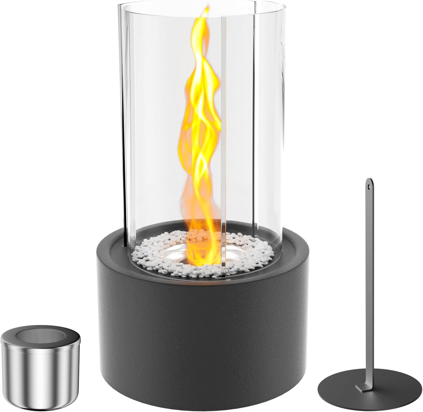 Tischfeuerstelle Tischkamin Ethanol für Indoor & Outdoor Upgrade