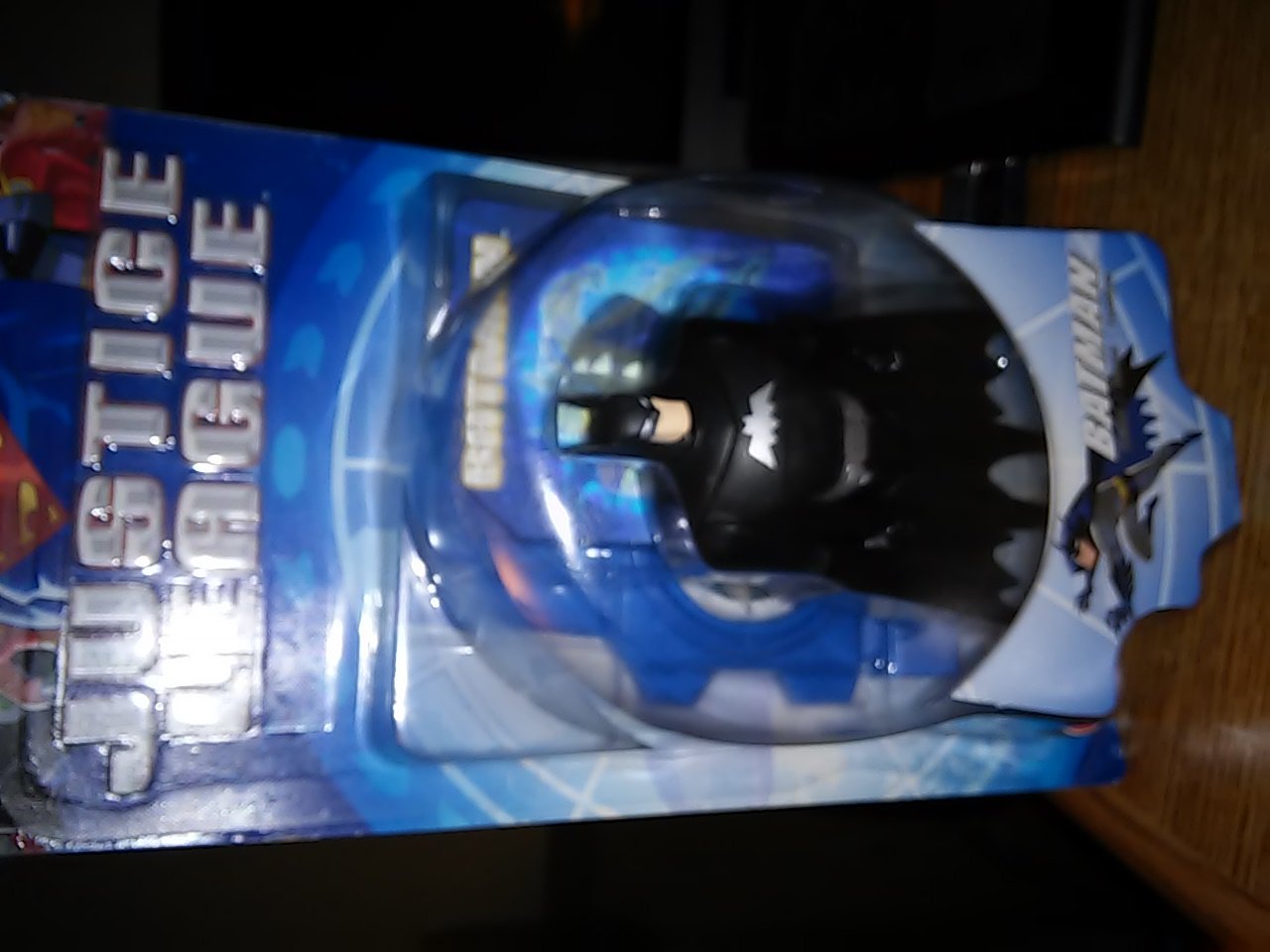 Mattel Boys Ms M1-0609 Justice League 4 3/4" Action Figure: Batman in Black with Silver Outfit