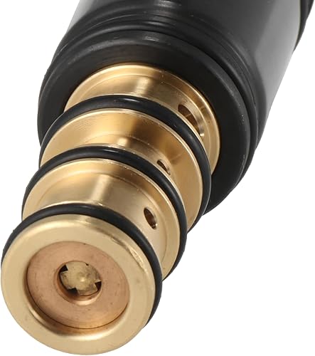 Miniatura 5 de X AUTOHAUX Válvula solenoide de control del compresor de CA de la condición del aire del coche para el compresor 5SE09C 6SE12C 6SEU16C para Toyota