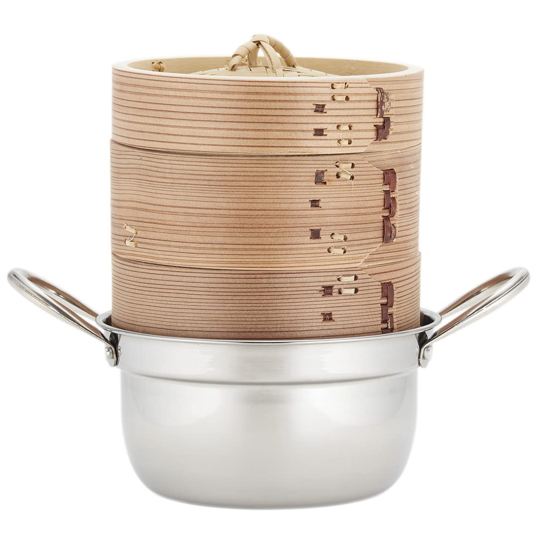 ステンレス鍋2個セット 電源コード付き ステンレス鍋2個セット 電源コード付き