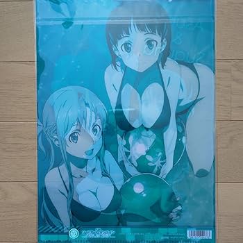 Amazon.co.jp: SAO アスナ リーファ 水着A4クリアファイル