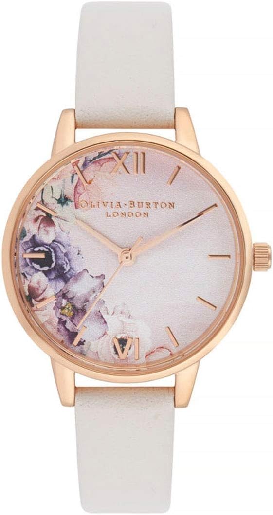 正規代理店 [OLIVIA BURTON] オリビアバートン 時計 レディース OB16PP54 ウォーター カラー フローラル ブラッシュ ＆ ローズ ゴールド