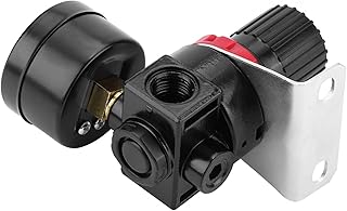 with Bracket Pneumatic Air Pressure Regulator, Air Pressure Regulator for Supply a relatively Stable air Source
