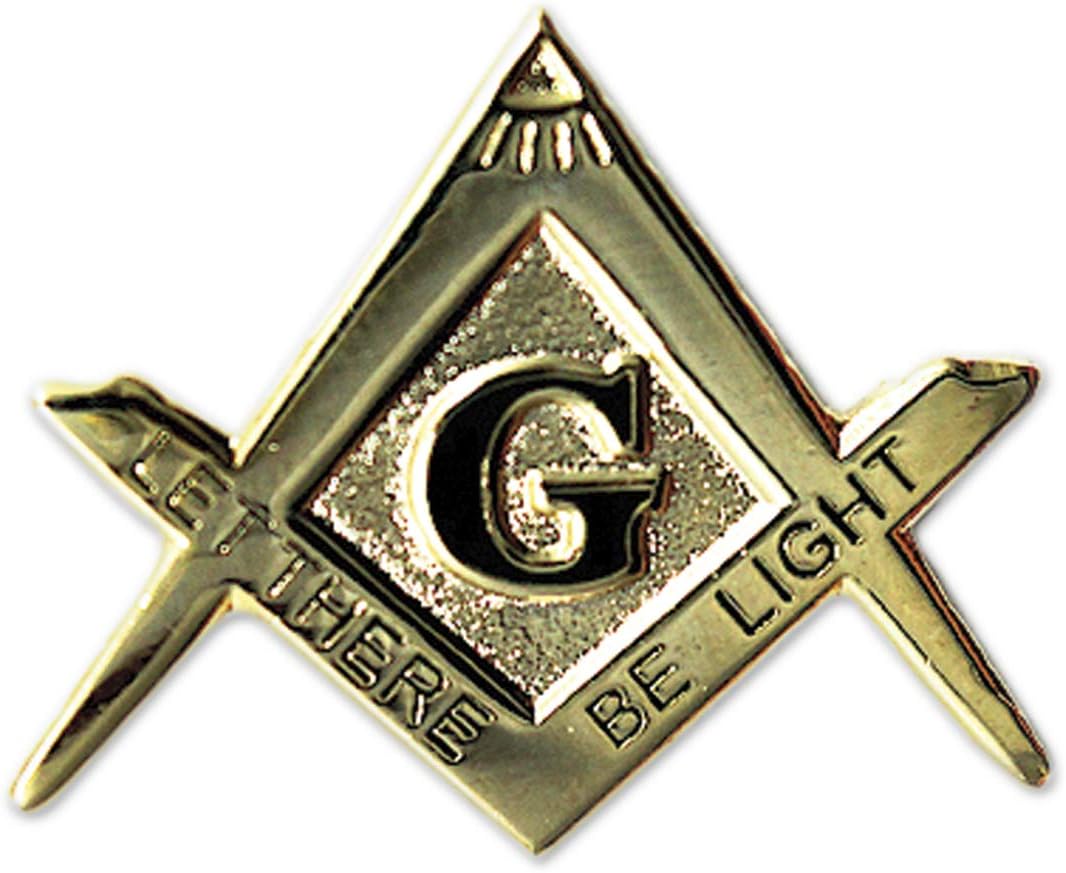 Mason Lapel Pin Square And Compass Lapel Pin Blue Square Pin - Foto 4