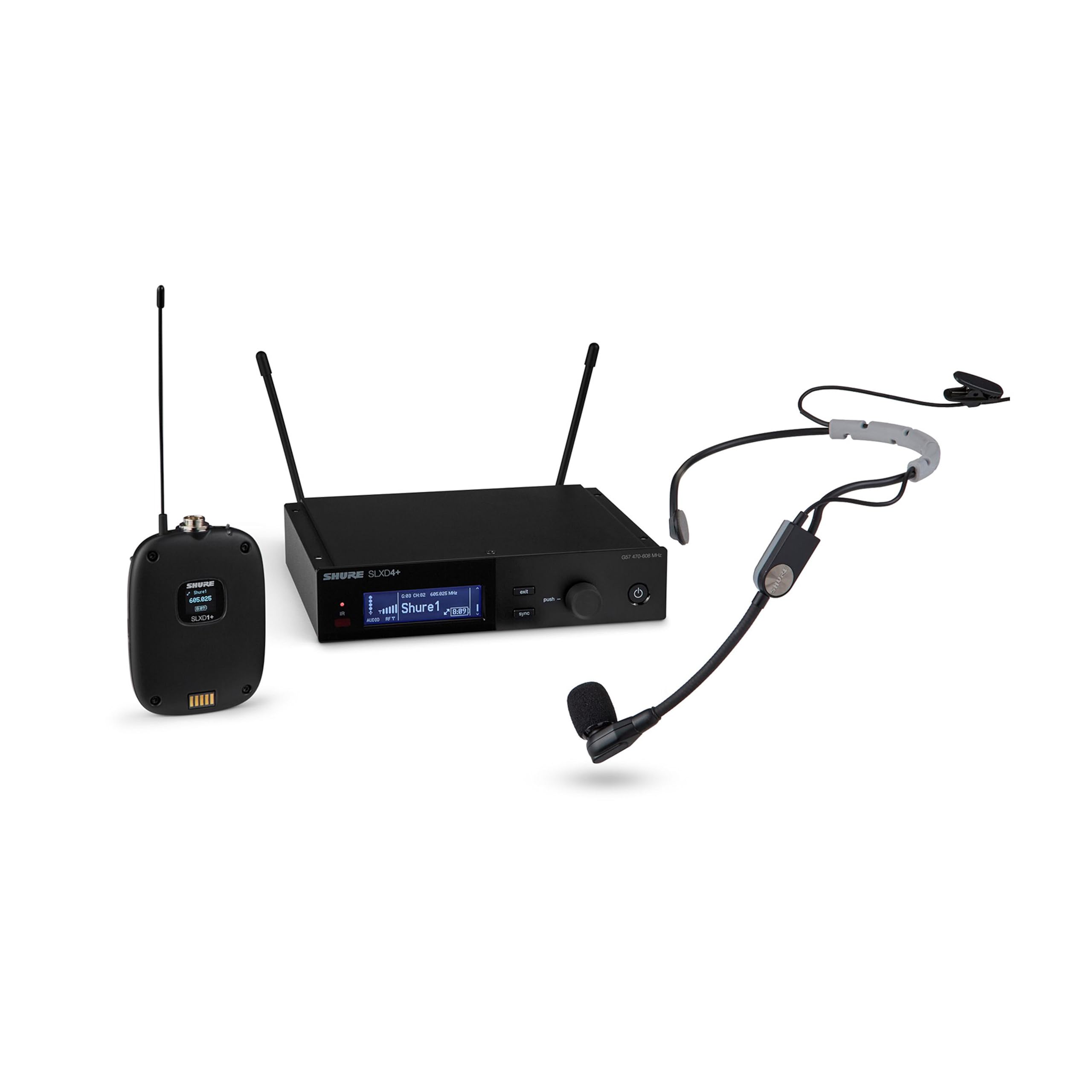 Amazon.com: Shure SLXD14+/SM35 Wireless System - Includes SLXD4+