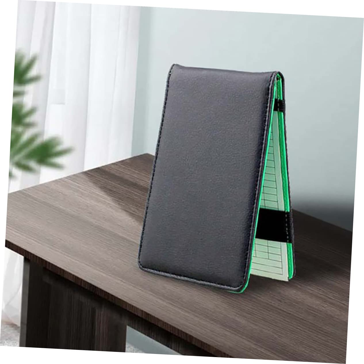 ifundom Cuaderno de Puntuación Profesional y Portátil Funda de PU Compatible con Tarjetas de Puntuación Protección contra Agua y Arañazos