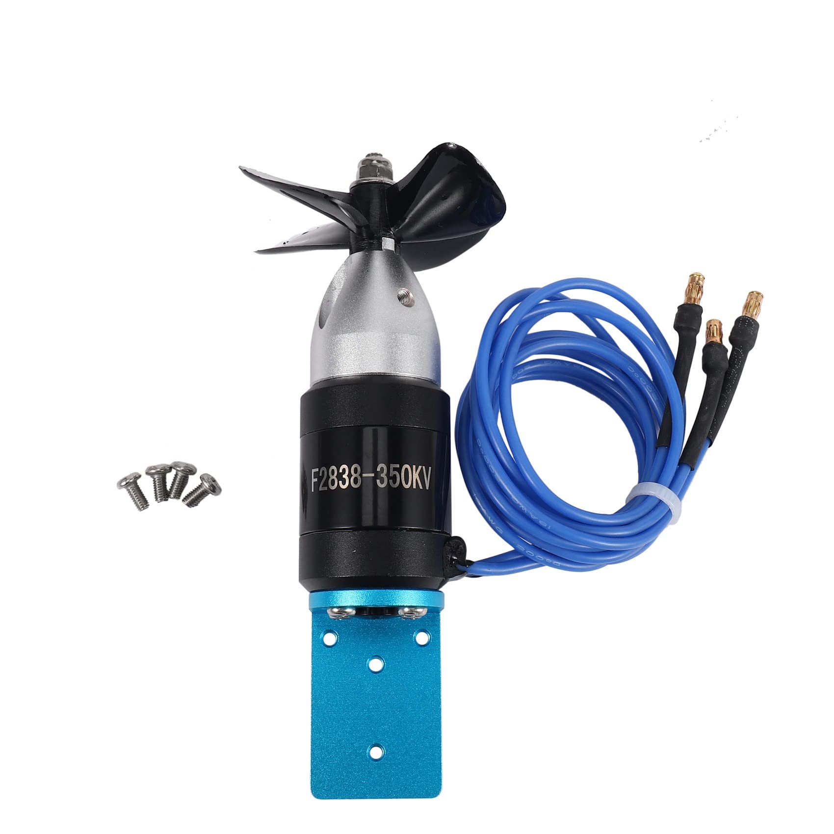 2X IPX8 Wasserdichtes Unterwasser Strahl Ruder 2838 350KV 2,4KG Schub Bürstenloser Motor mit 55mm 60mm Propeller