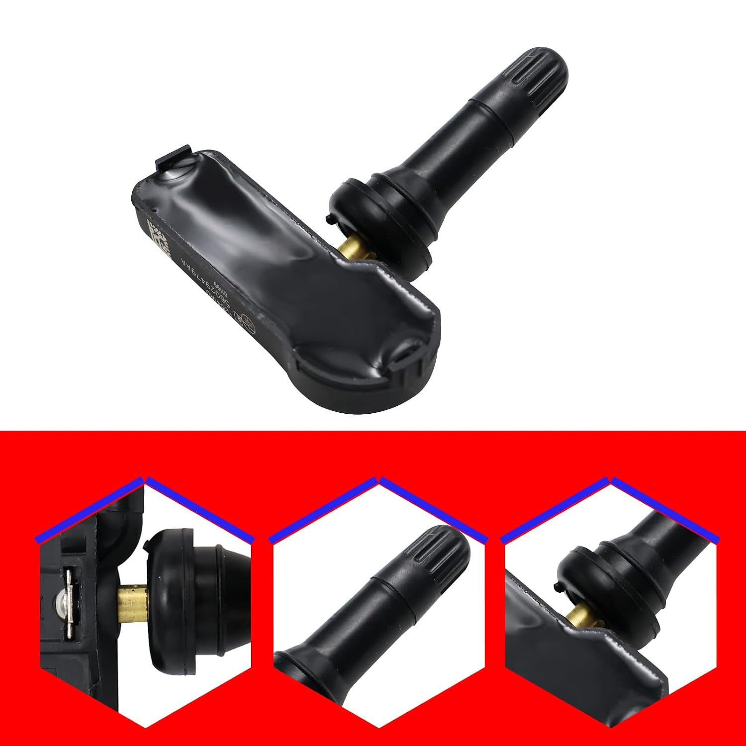 SMMS TPMS Sensor, 56029479AA Tire Pressure Sensor for Dodge for Jeep Compass 2013-2017, Replacement OE 56029479AA 56029479AB