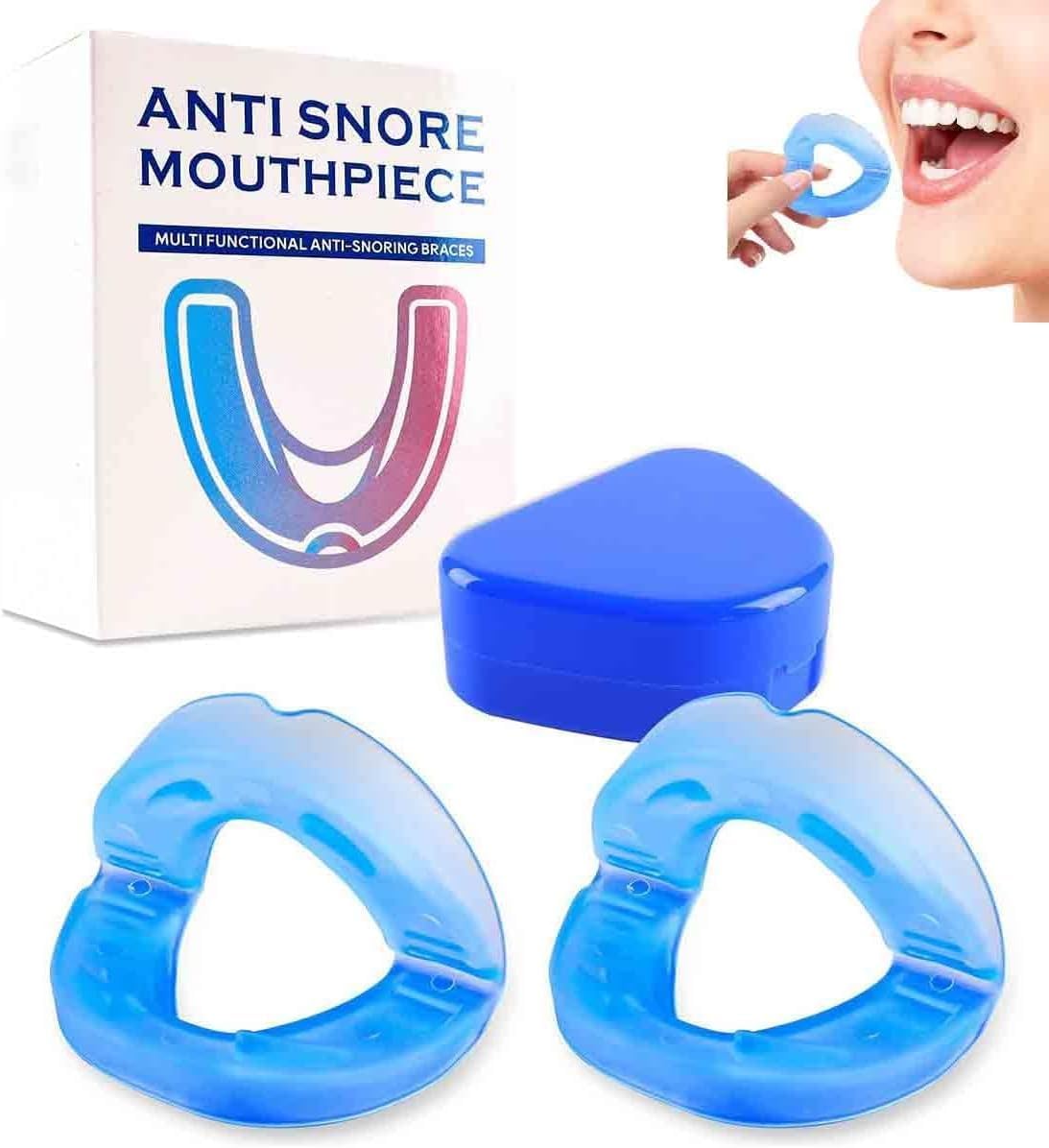 LEVORA Pro Anti-Schnarch-Mundschutz | Für einen erholsamen Schlaf und gegen Schnarchen (1 Stück) (2pcs)