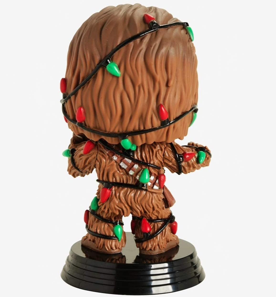 POP Star Wars: Holiday - Chewbacca with Christmas Lights Funko Vinyl Figure (Bundled with Compatible Box Protector Case)