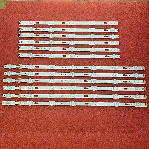 Tira de LED para TV UN49MU6500 UE49MU6120 UE49MU6200 UN49KU6500 UN49MU6300 UE49MU6100 UE49KU6100 BN96-40633A 40632A