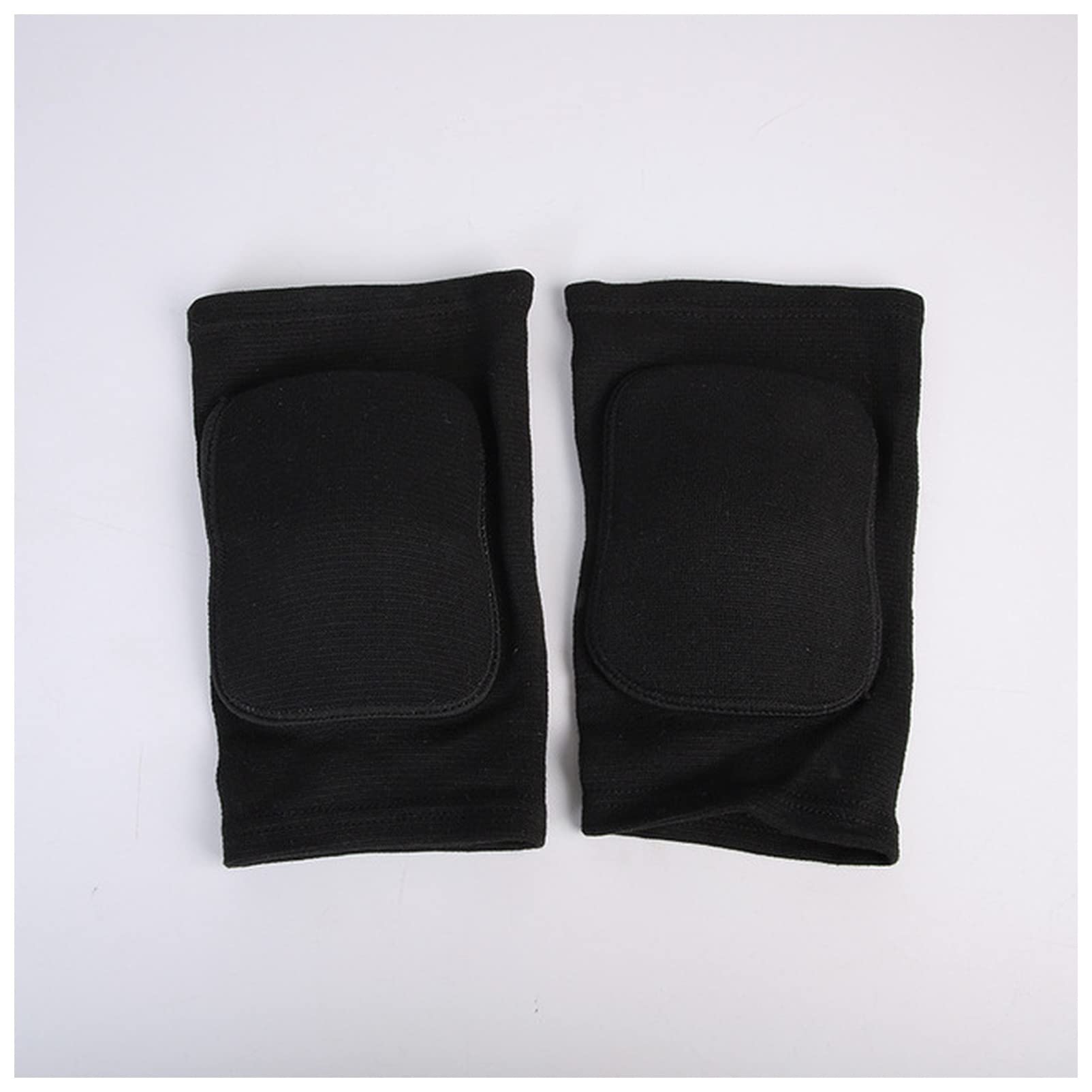 Knee pads Sponge Sports Kneepad Volleyball Yoga Bodybuilding Dancing Housework Kneel Down Knee Protector Winter Leg Warmers Knee elbow pads (Color : Noir, Size : XS(13-25kg))