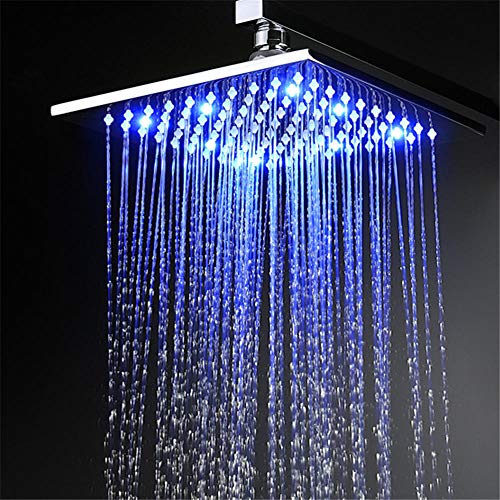 Ensemble de douche à effet pluie LED avec mitigeur moderne pour salle de bain