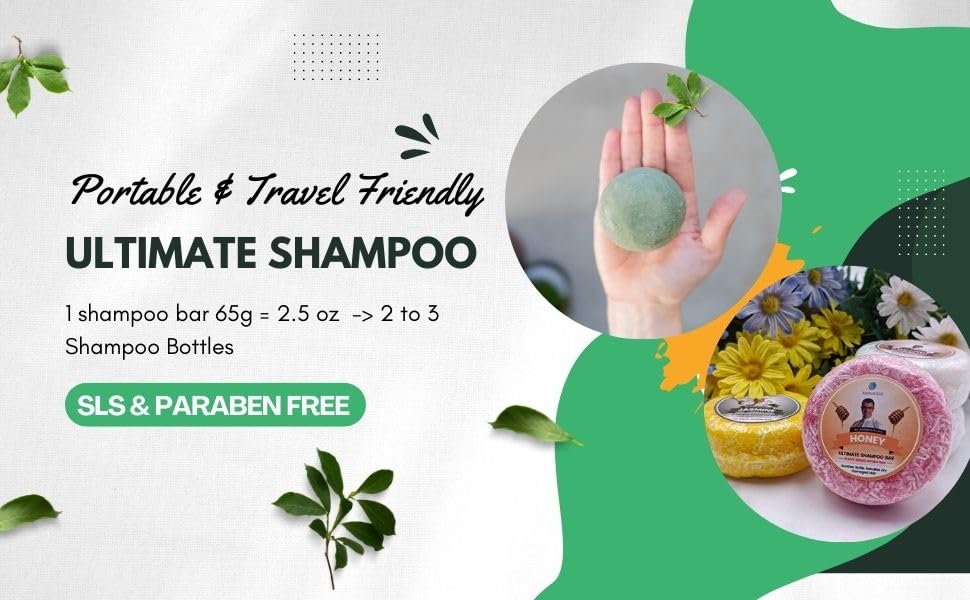 Miniatura 3 de Barra de champú sólido  Barra de champú de árbol de té para fortalecer  Ayuda a secar el cabello  Limpieza profunda  Todo natural  Hidratante  Barra