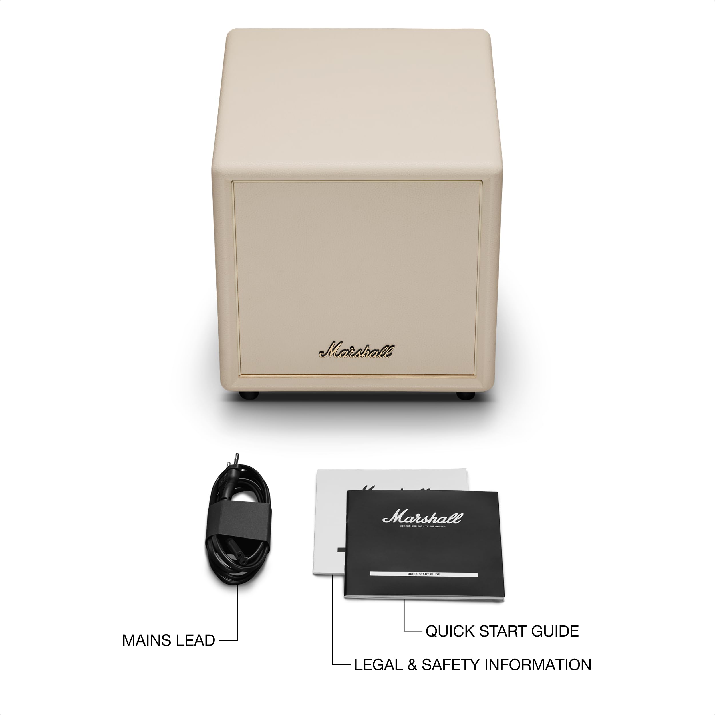Marshall HESTON SUB 200（梱包済み直ぐに発送可能） Amazon.com: Marshall Heston Sub 200 Subwoofer - Deep Bass for TV