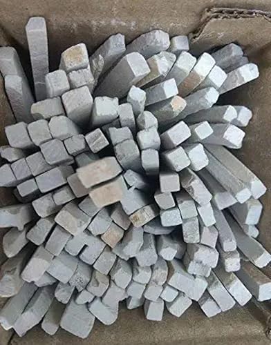 Miniatura 5 de Earthy Goodies - Paquete de 120 lápices de pizarra comestibles de piedra caliza natural, barras de tiza blanca (28.22 oz)