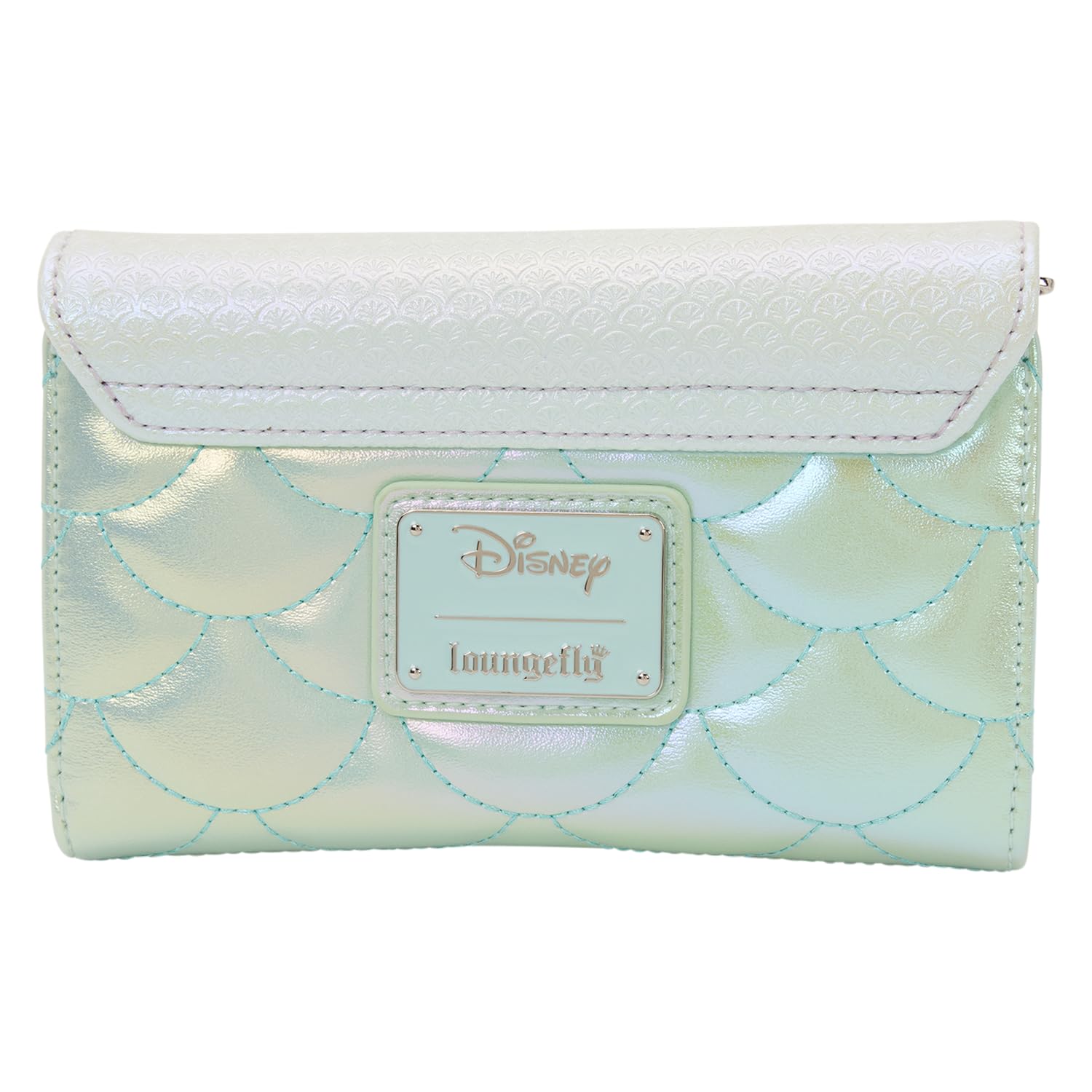 Loungefly Disney The Little Mermaid Cartera Iridiscente con Solapa - Abril 2026