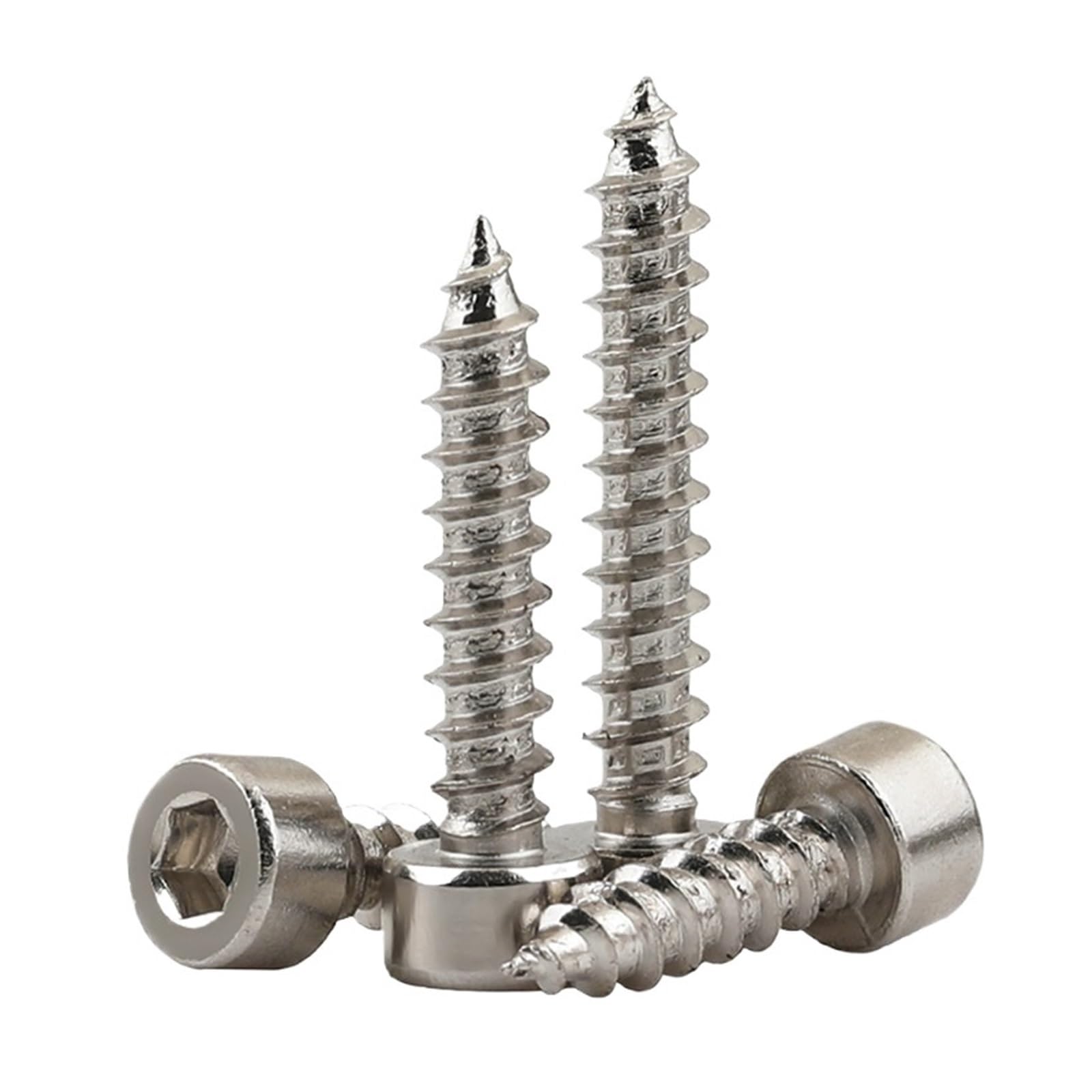 Vis autotaraudeuses pour assembler le métal sans tarauder - Empreinte hexagonale M5 25mm