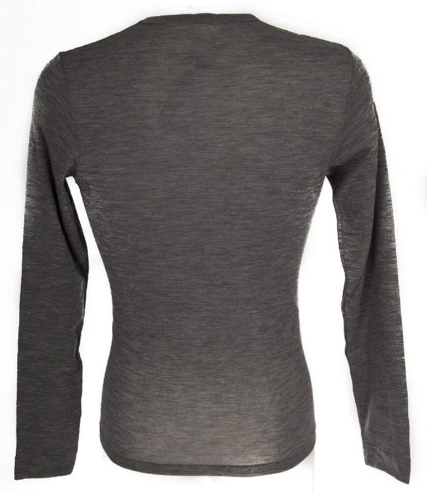RAGNO Maglia Intima Uomo Camiciola Canottiera Girocollo Manica Lunga Wool & Silk WSK Articolo 60159Q Lana e Seta