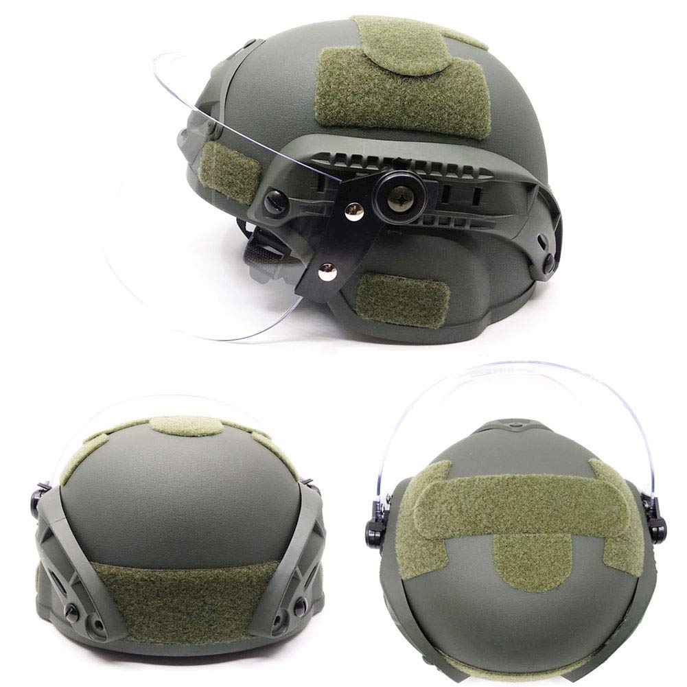 Amazon.co.jp: エアソフト タクティカル MICH2000 ヘルメット バイザー