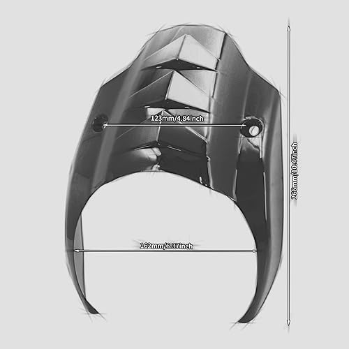 Miniatura 6 de Cubierta de carenado de faros delanteros de motocicleta para Harley Softail Street Bob FXBB FXBBS 2018-2022