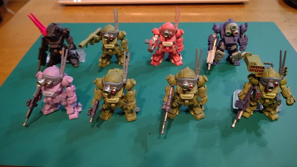 Amazon.co.jp: 装甲騎兵ボトムズ コンバージ 全8種セット ボトムズ 